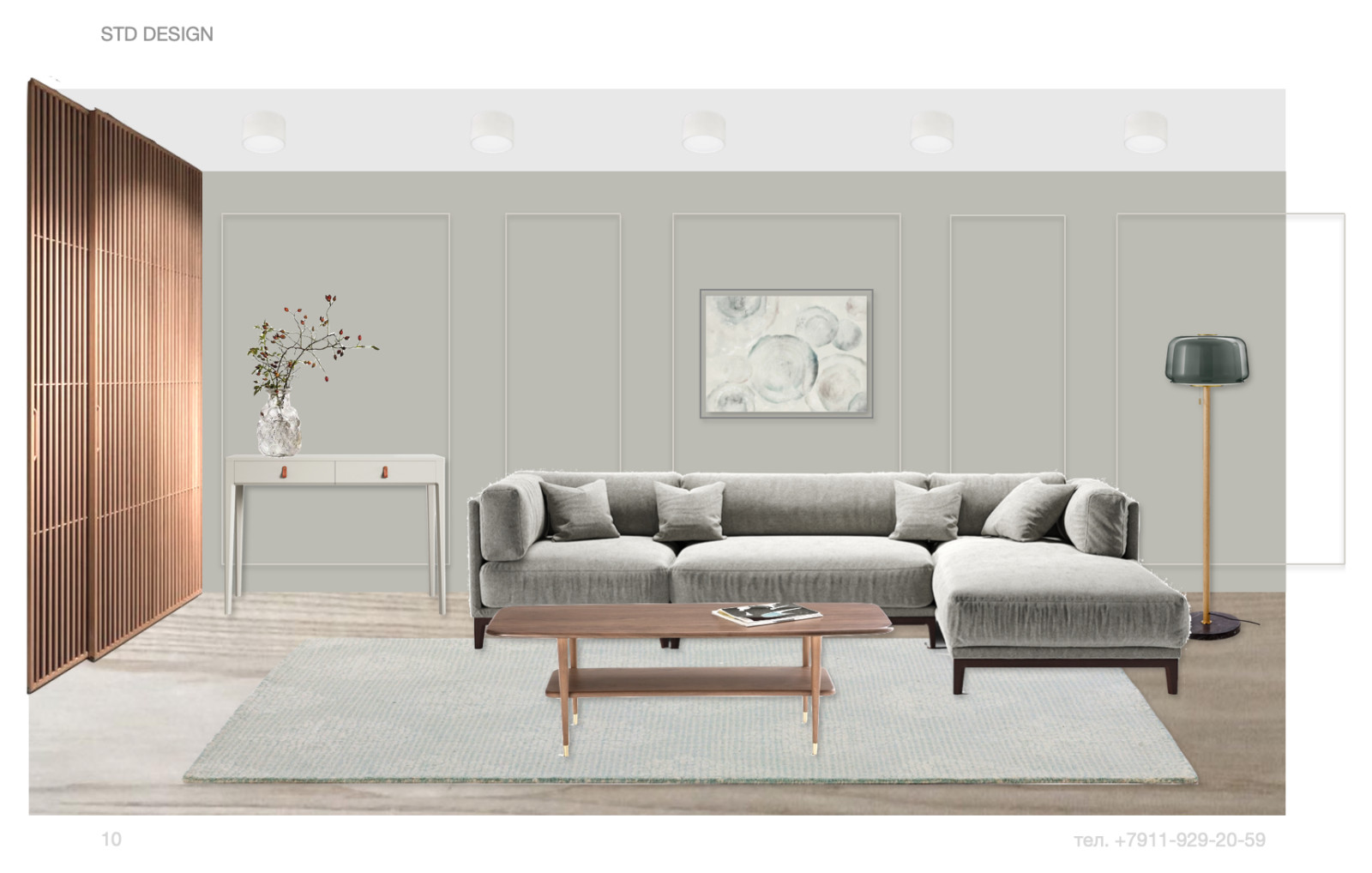 3Д коллажи проектов