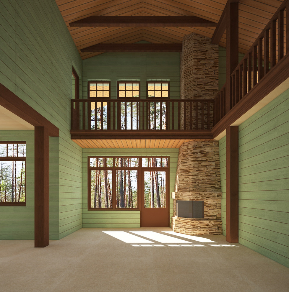 Коттедж в стиле Шале