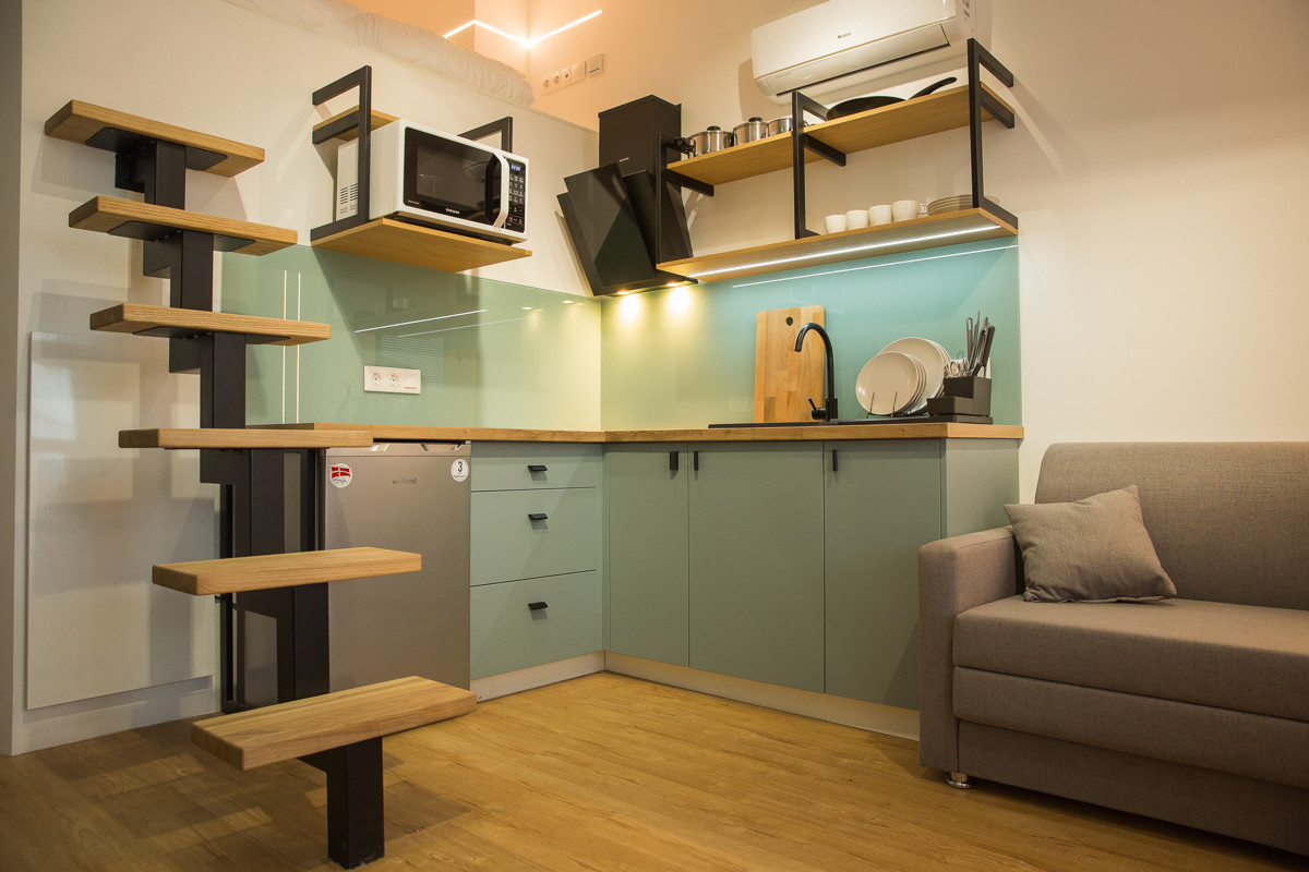 Build project. Smart flats for rent