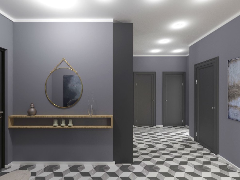 Дизайн-проект интерьера квартиры "За гранью"