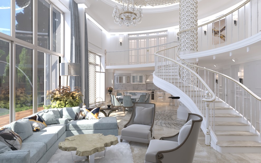 Двухэтажная кваритра из продуктового магазина