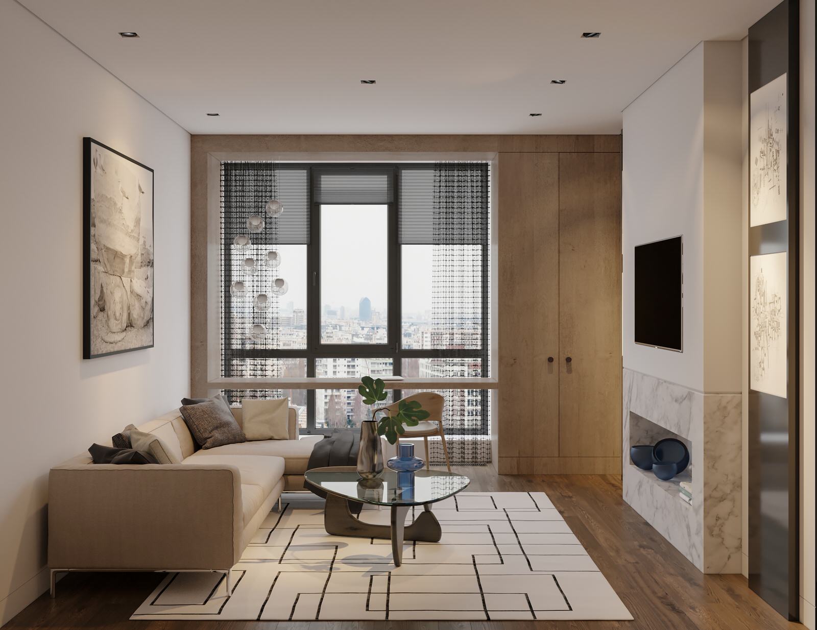 Barrin House | гостиная