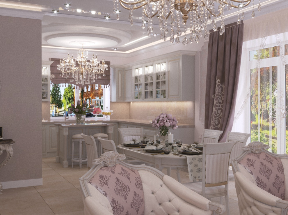 Обложка проекта: Дом в классическом стиле