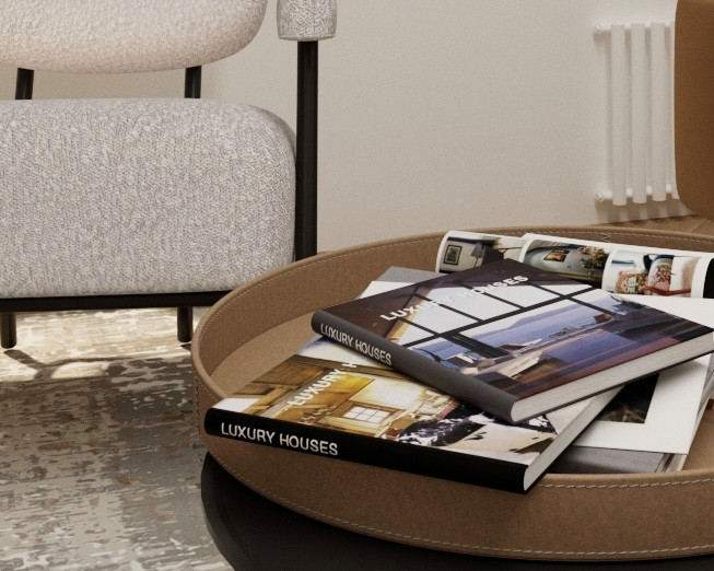 Гостиная из проекта "Блик заката" (Авторский квартал Машаров)