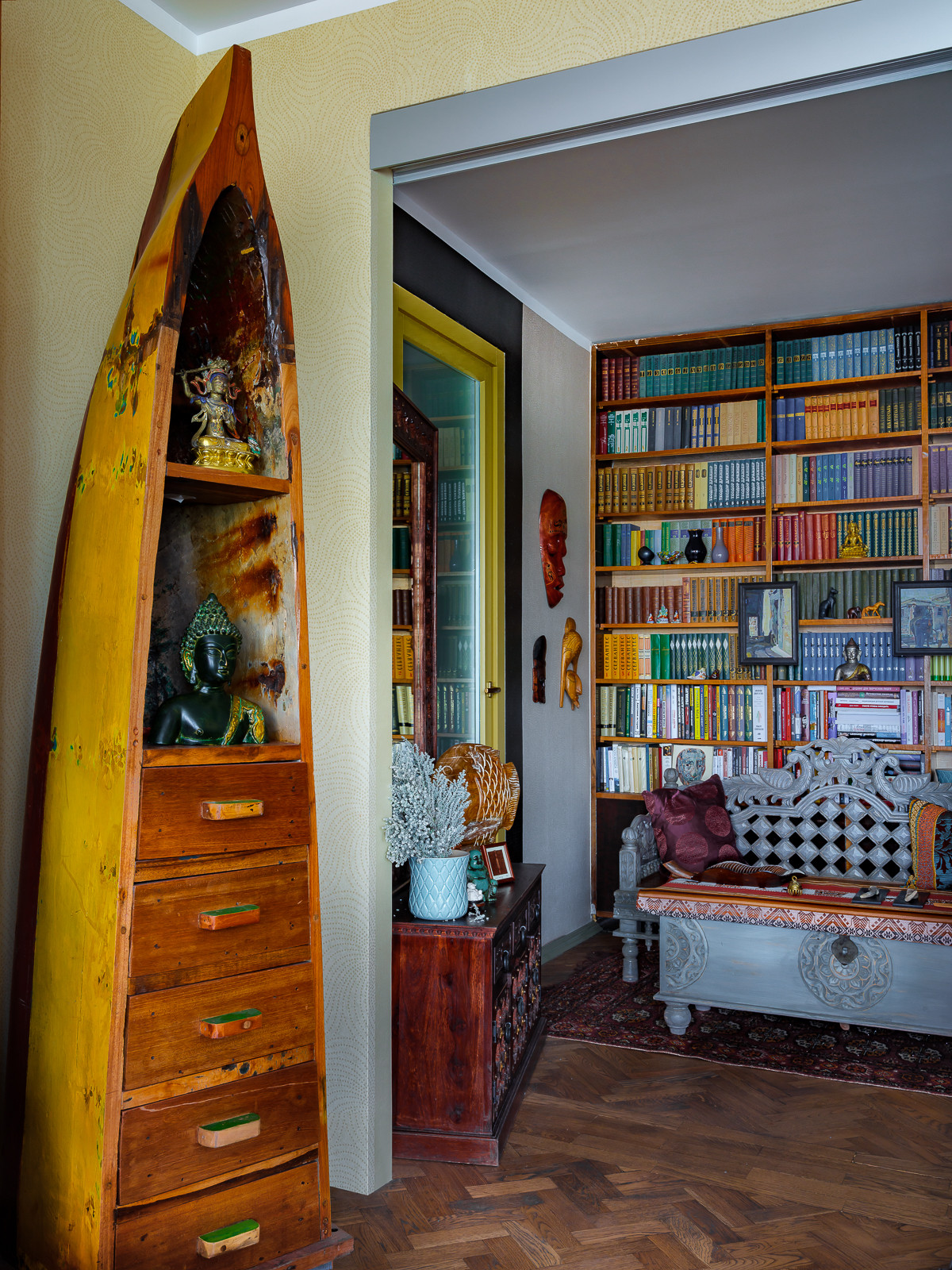 До и после: Бохо-интерьер в центре Москвы