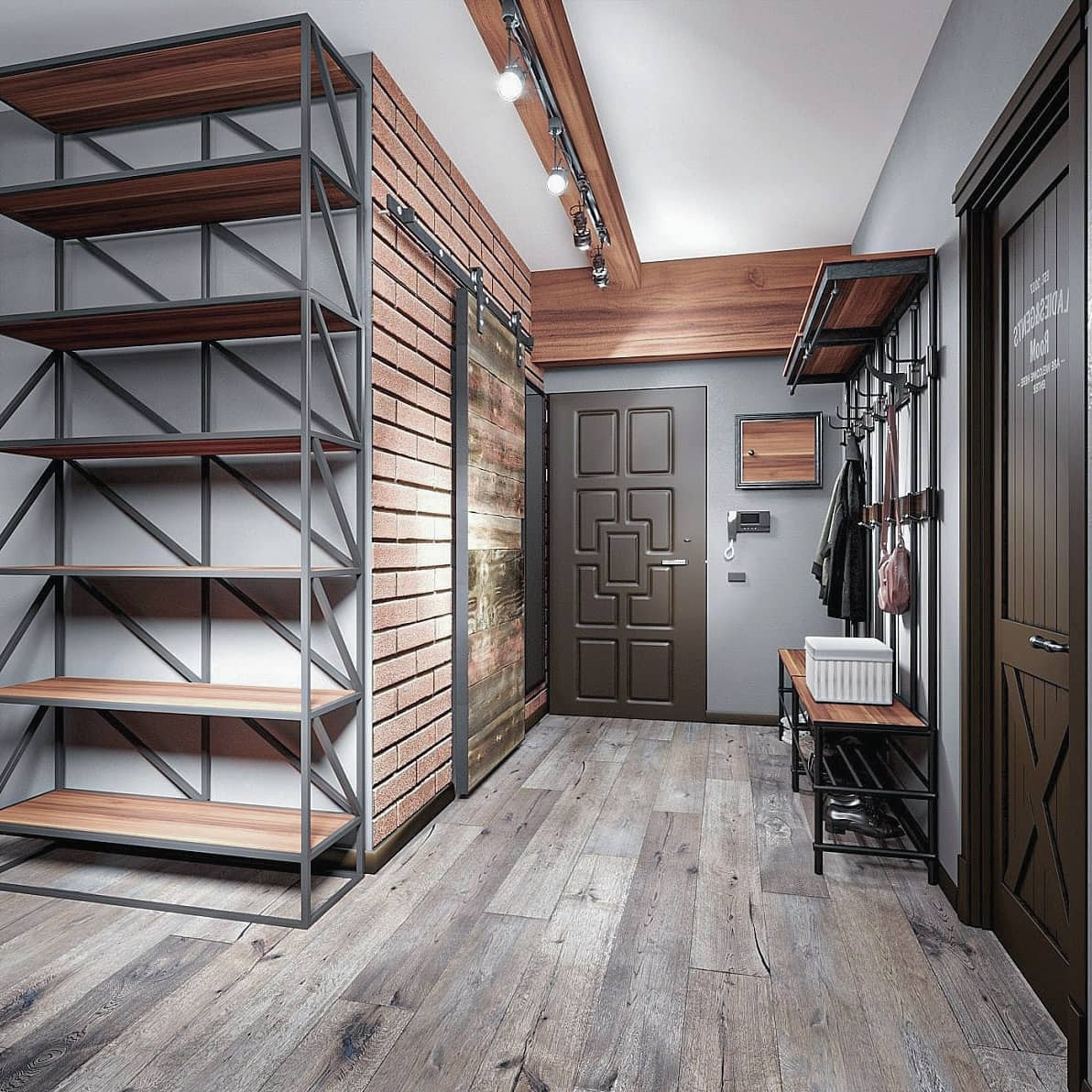 Квартира в стиле лофт 107 кв.м