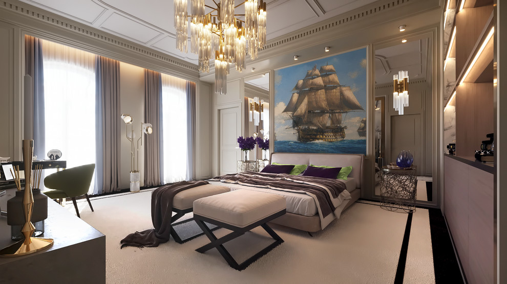 Обложка проекта: Жуковка (Спальня c c/у 23м.кв.)