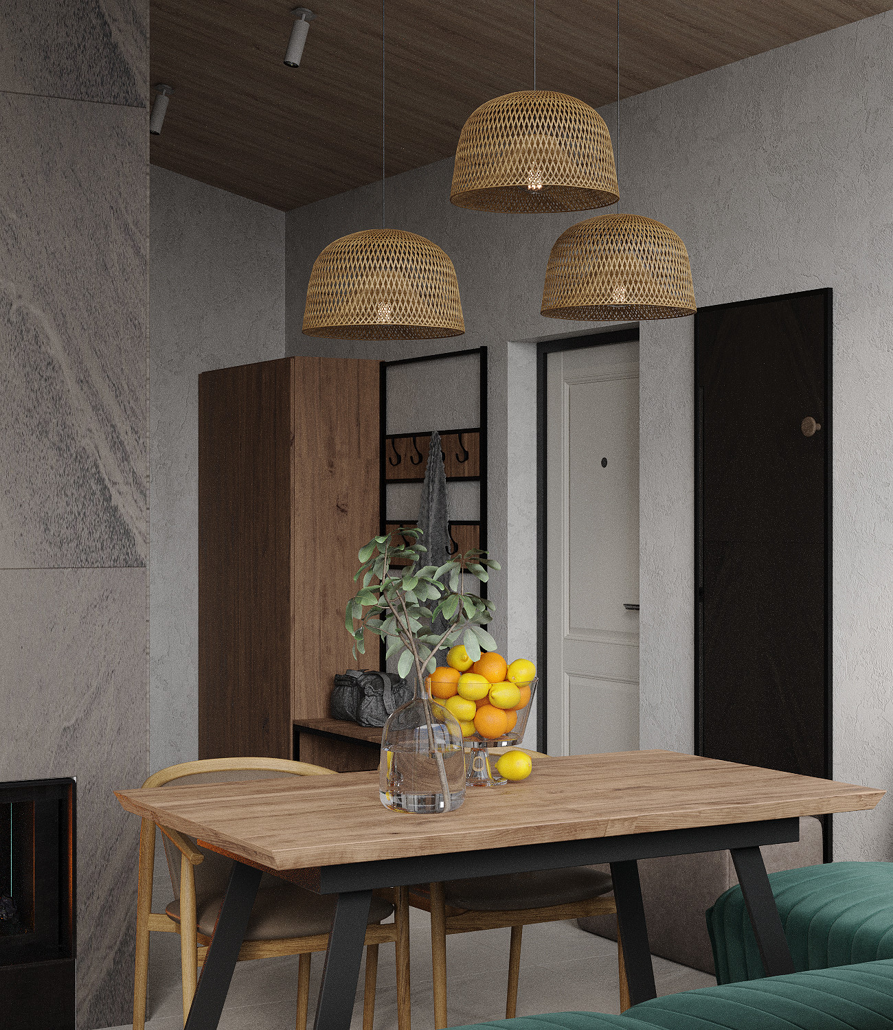 Проект комнаты отдыха в бане