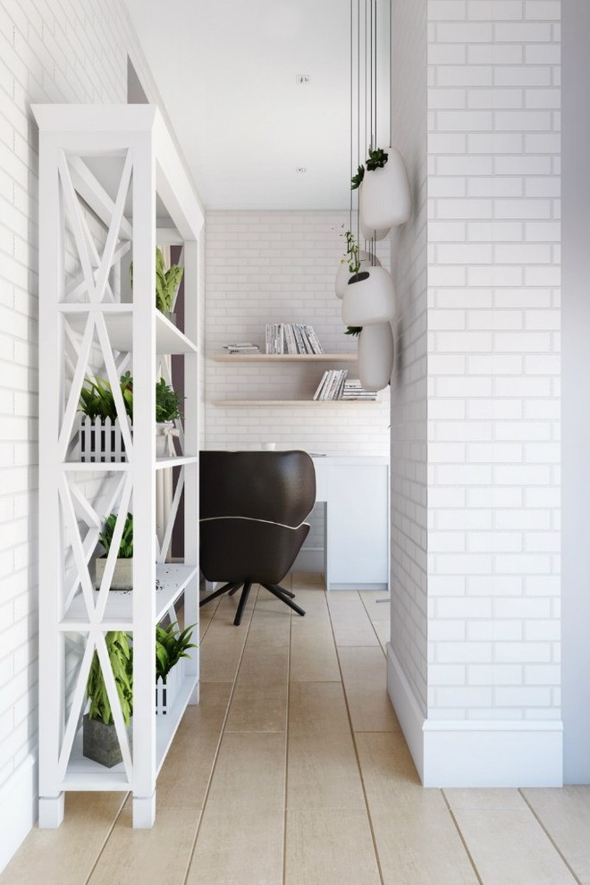 Дизайн трехкомнатной квартиры 85 кв.м.