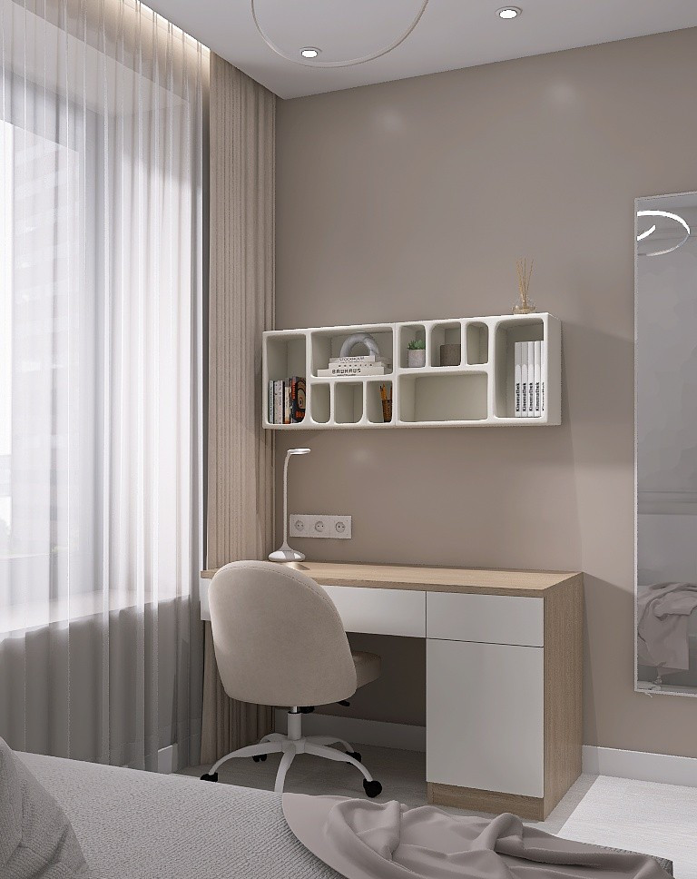 Дизайн-интерьера квартиры 34 м²