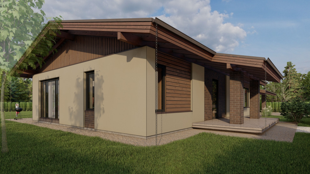 Практичный одноэтажный дом в г. Пенза