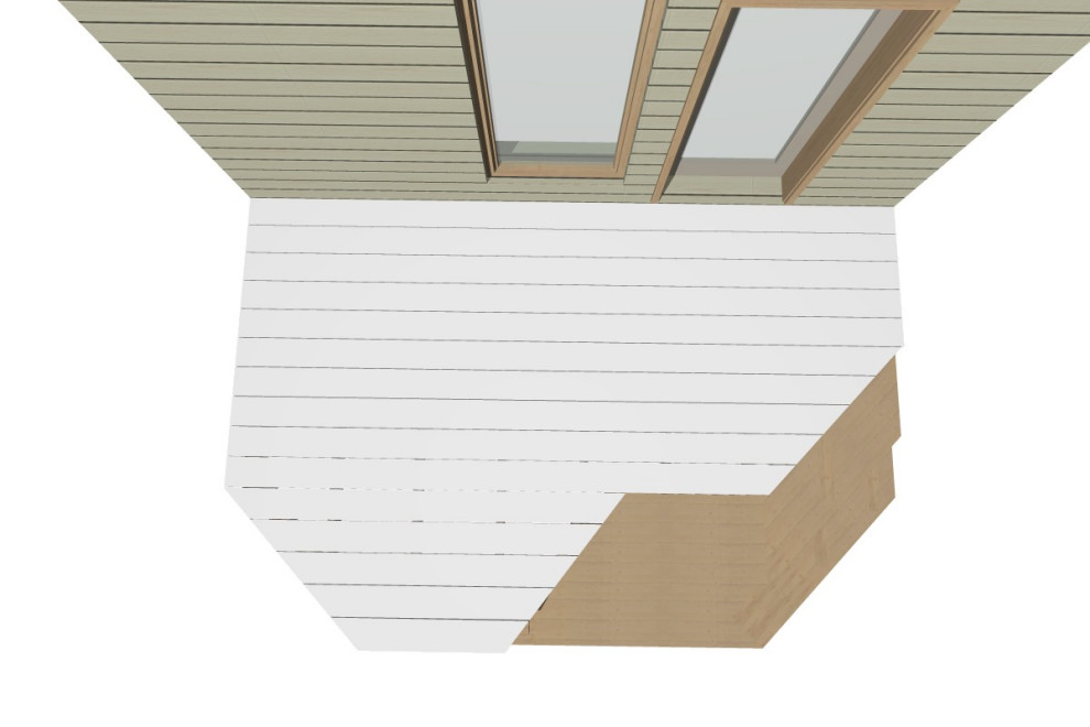 Терраса на валунах