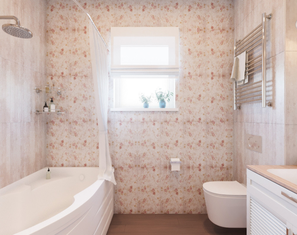 Коттедж в светлых тонах