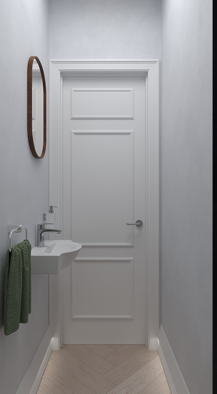 Светлая квартира в "сталинке"