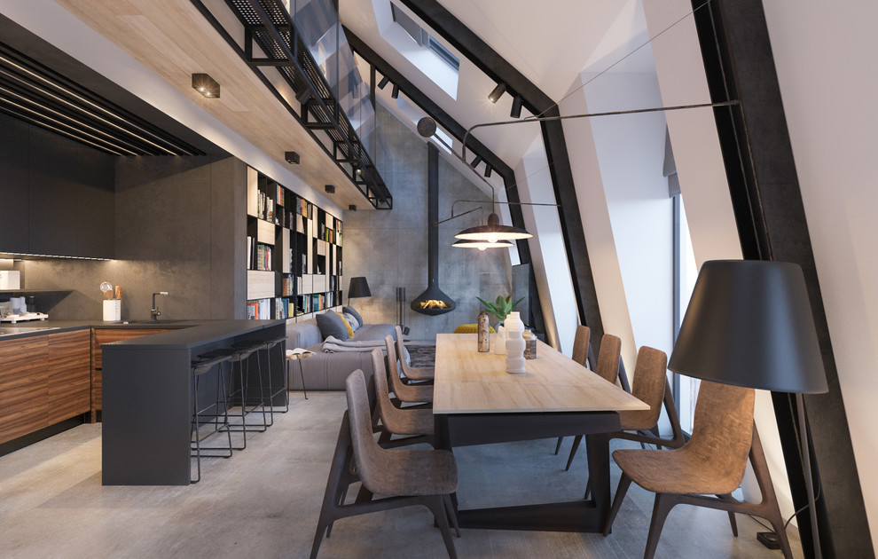 Квартира в стиле ЛОФТ