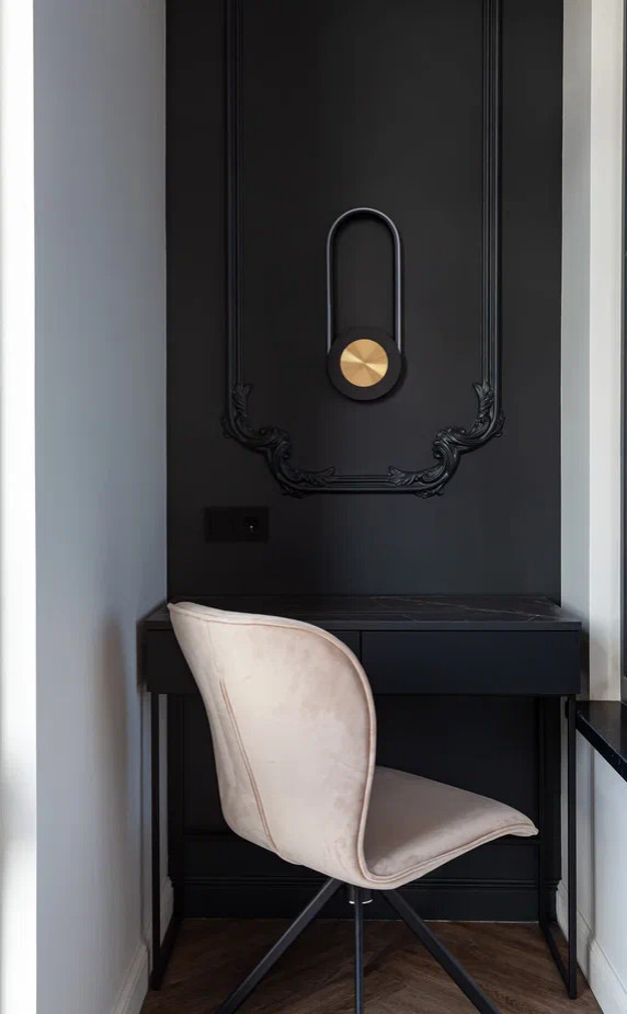 Современная классика для апартаментов в ЖК "Серебряный фонтан"