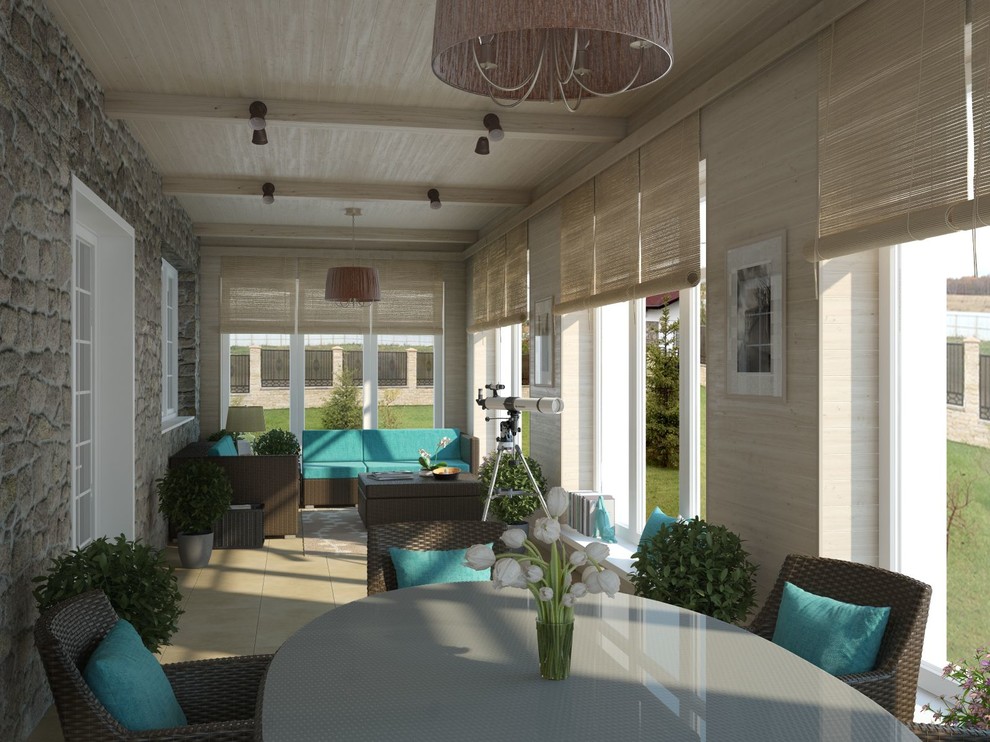 Деревенский стиль в поселке "Петровские аллеи"