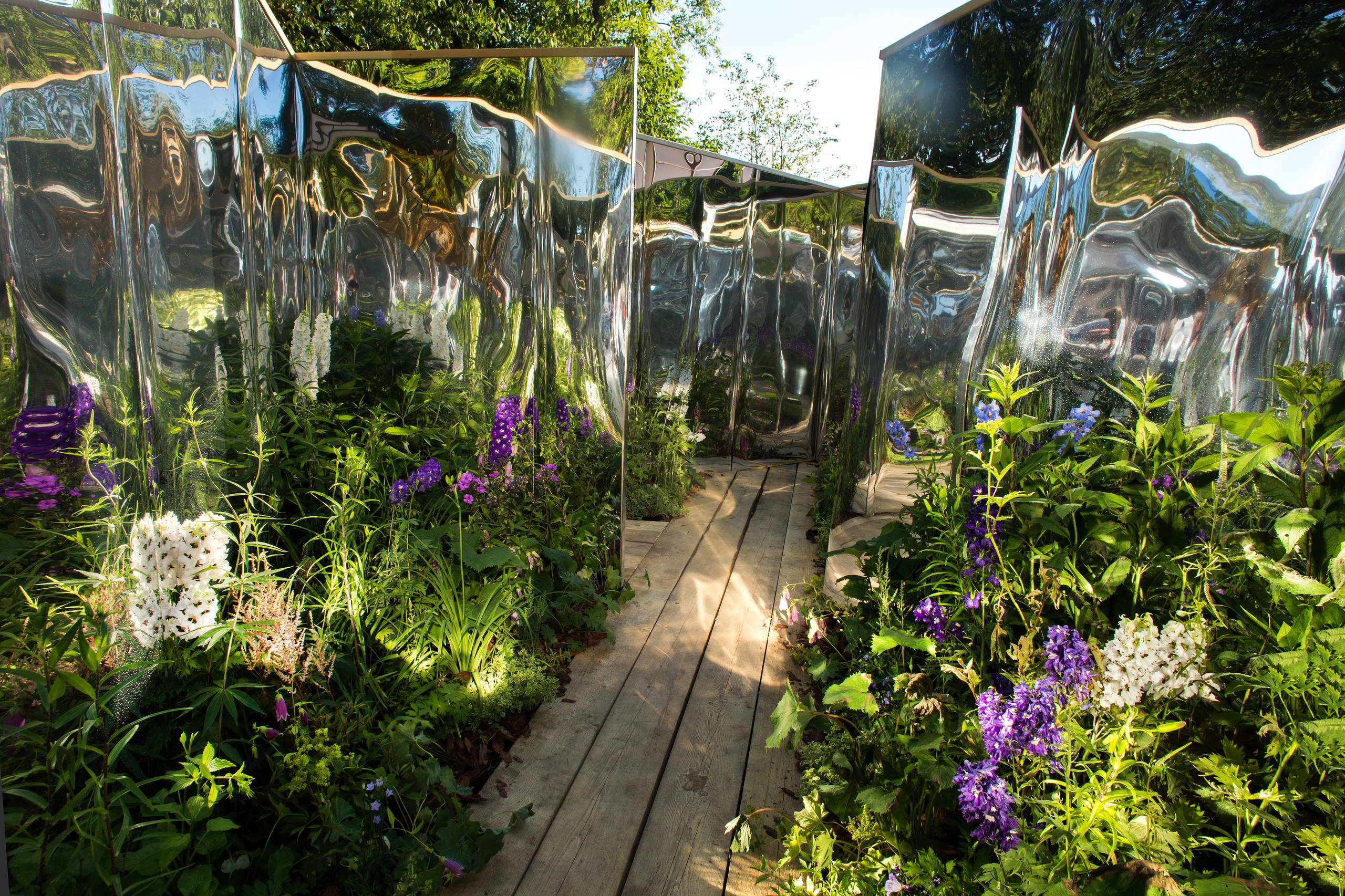 Проект недели: Французский сад на выставке в Москве