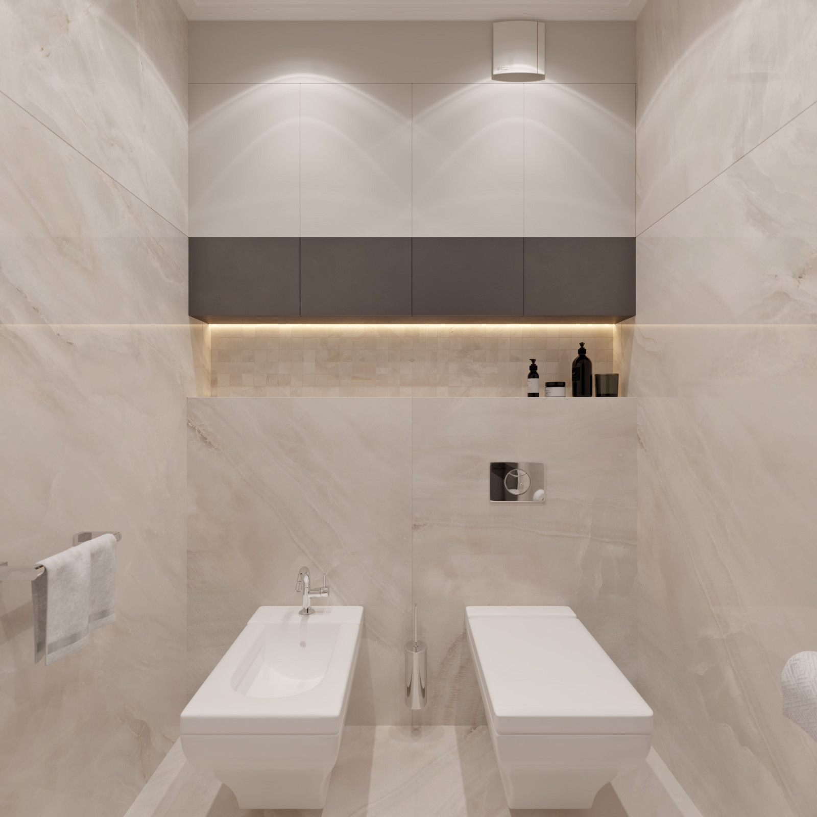 Дизайн интерьера квартиры. 168 кв.м. Soft contrasts.