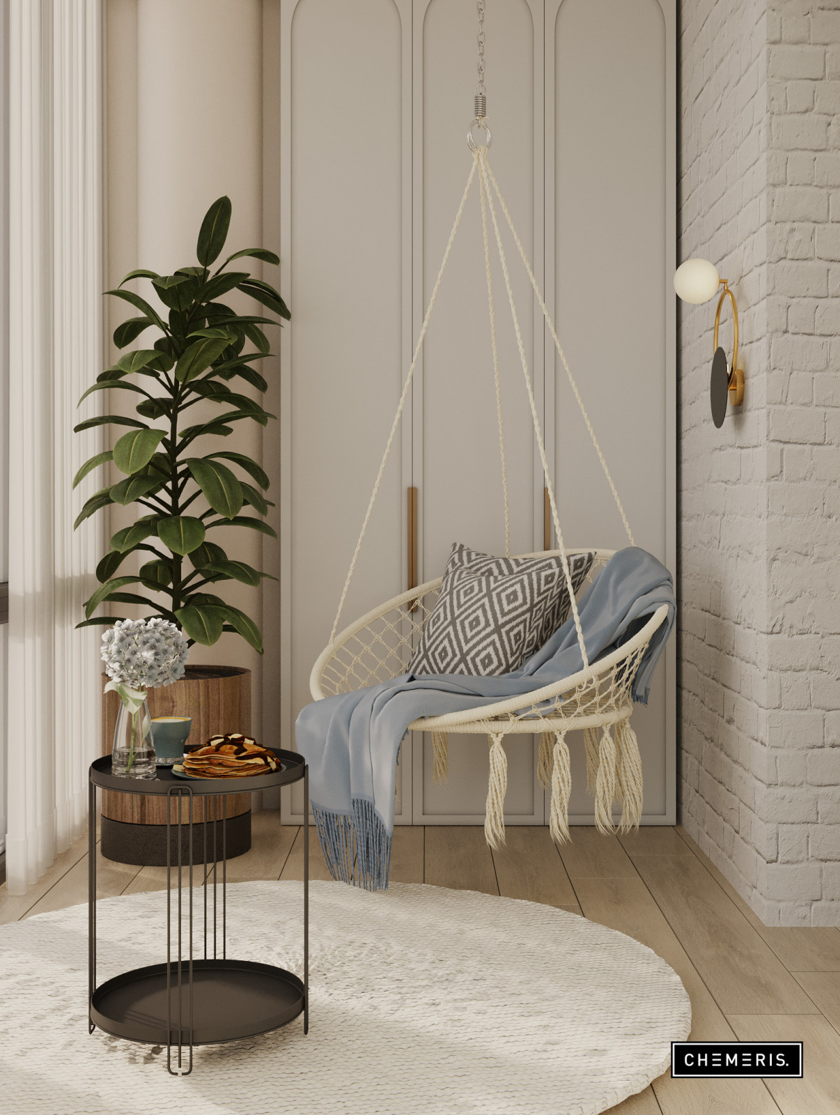 Обложка проекта: Однокомнатная квартира в ЖК "River Park" (Архангельск)