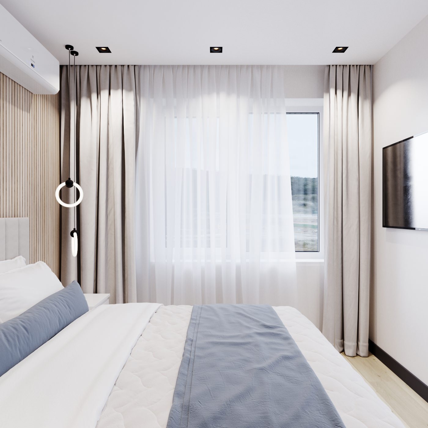 Минимализм в квартире на Басаргина