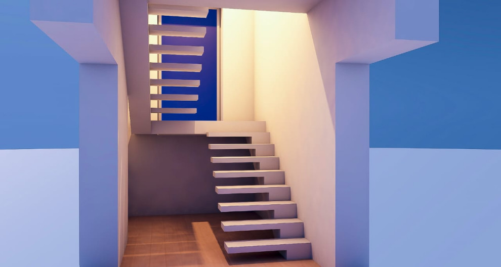 Монолитная лестница