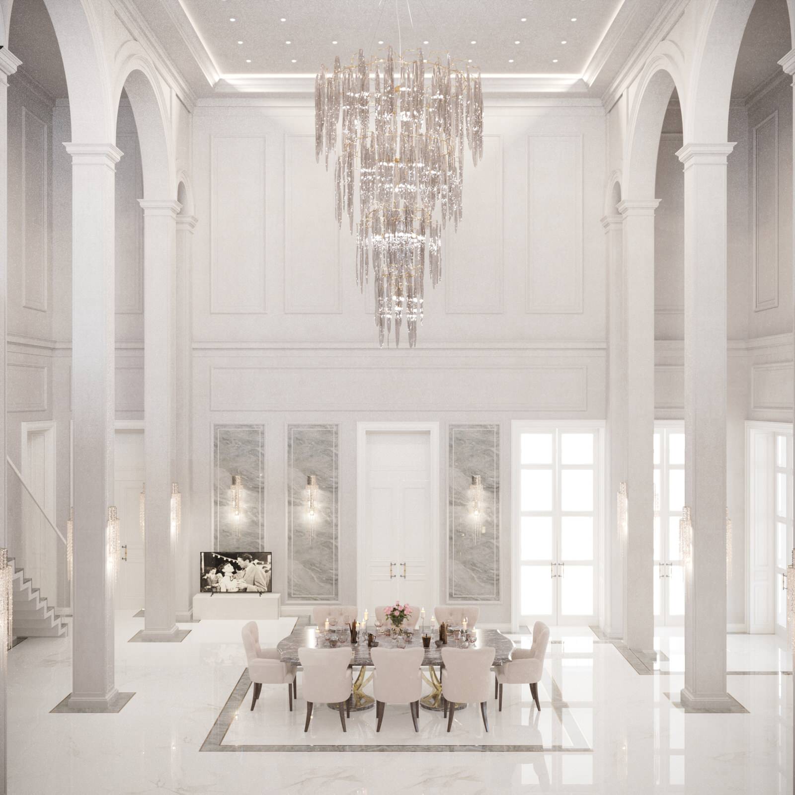 Дизайн интерьера дома 600 кв.м