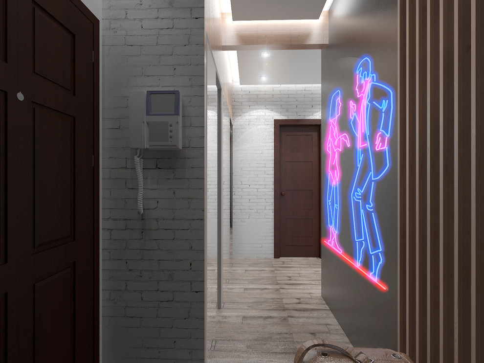 Квартира-студия в стиле Лофт ( с элементами Фьюжн)