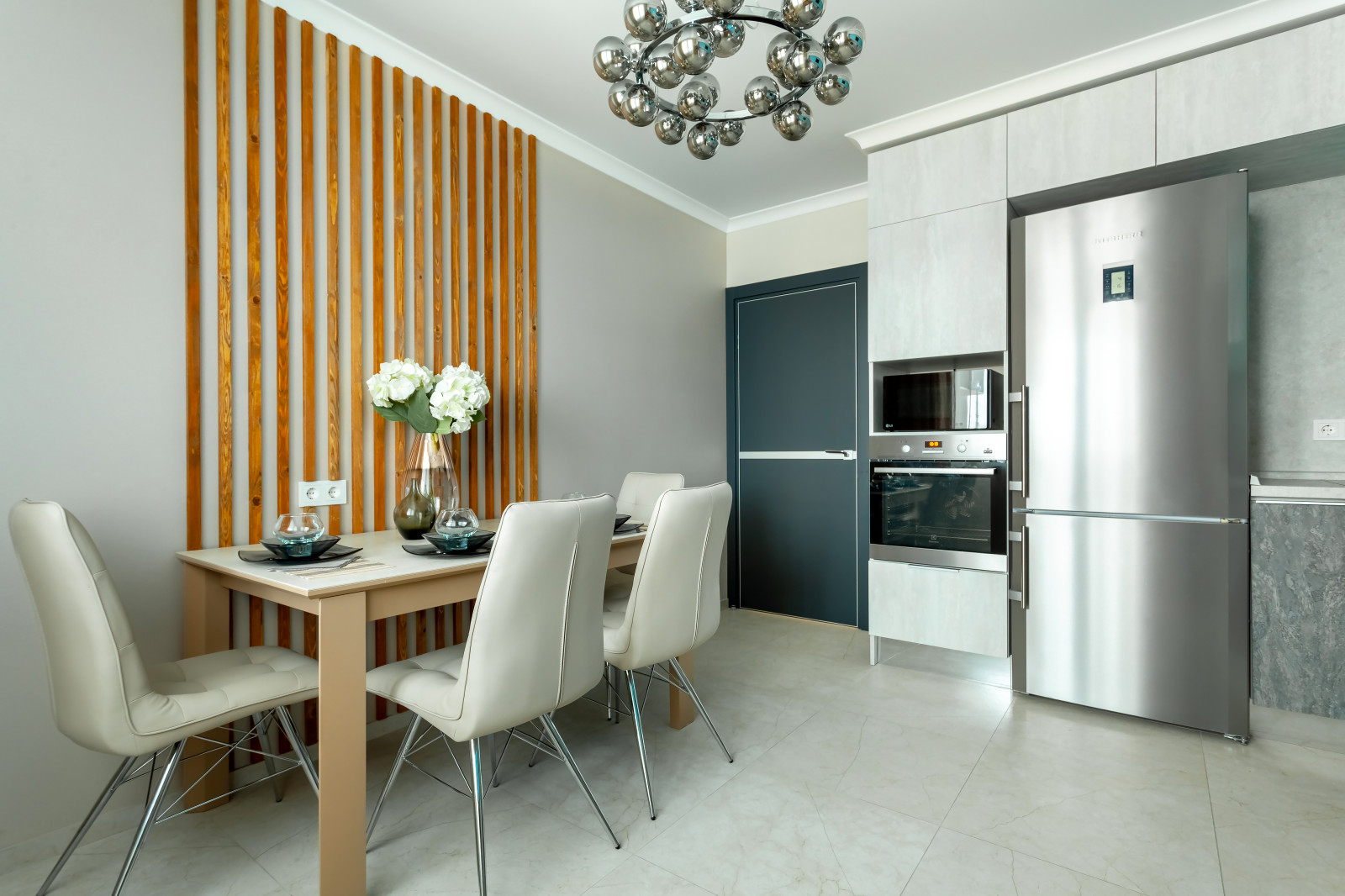 Трехкомнатная квартира для дружной семьи