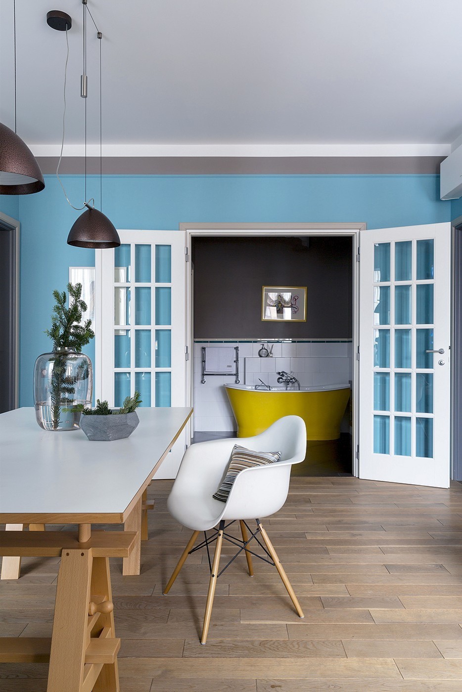 Разноцветная квартира