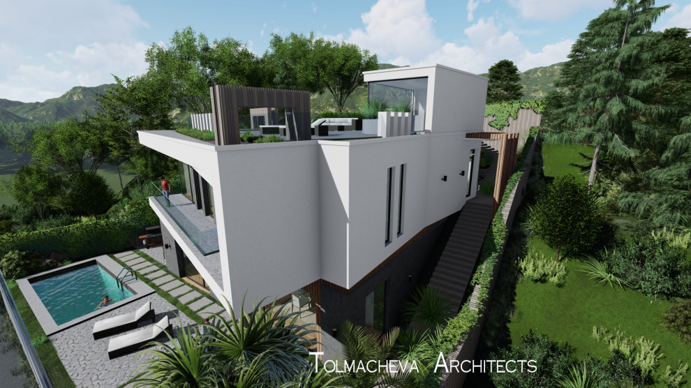 Частный жилой дом в Сочи