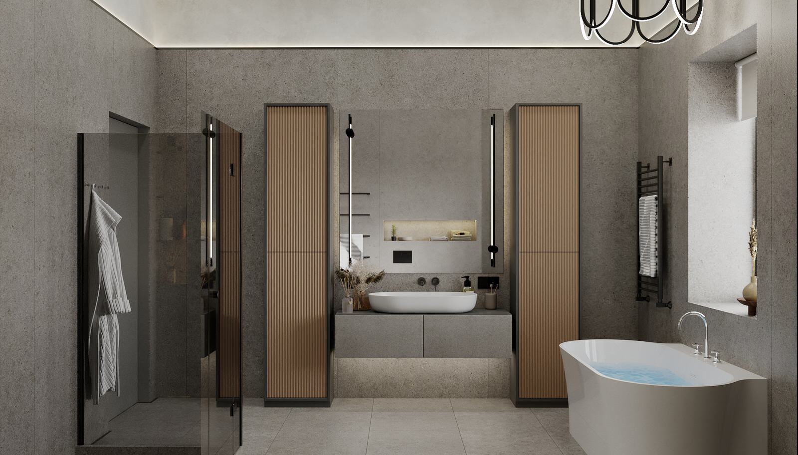 Загородный дом в стиле контемпорари