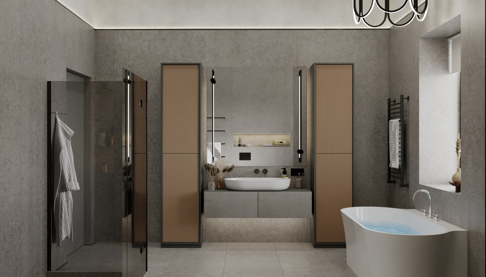 Загородный дом в стиле контемпорари