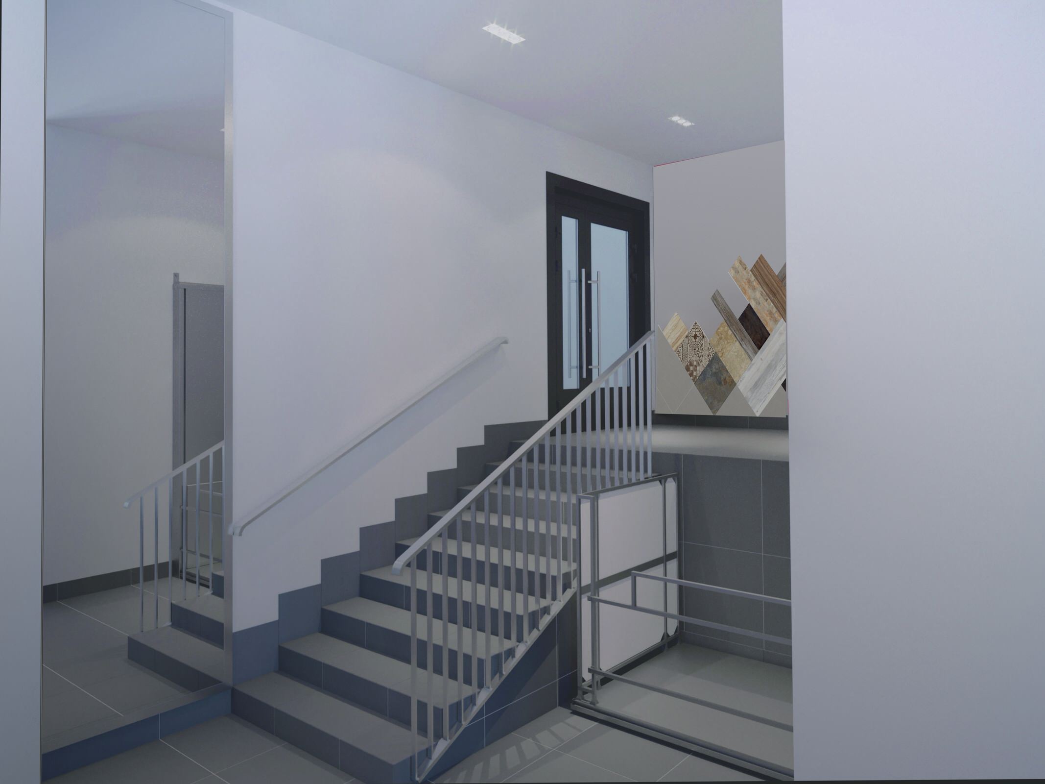 Обложка проекта: Дизайн-проект входной группы жилого дома в Санкт-Петербурге