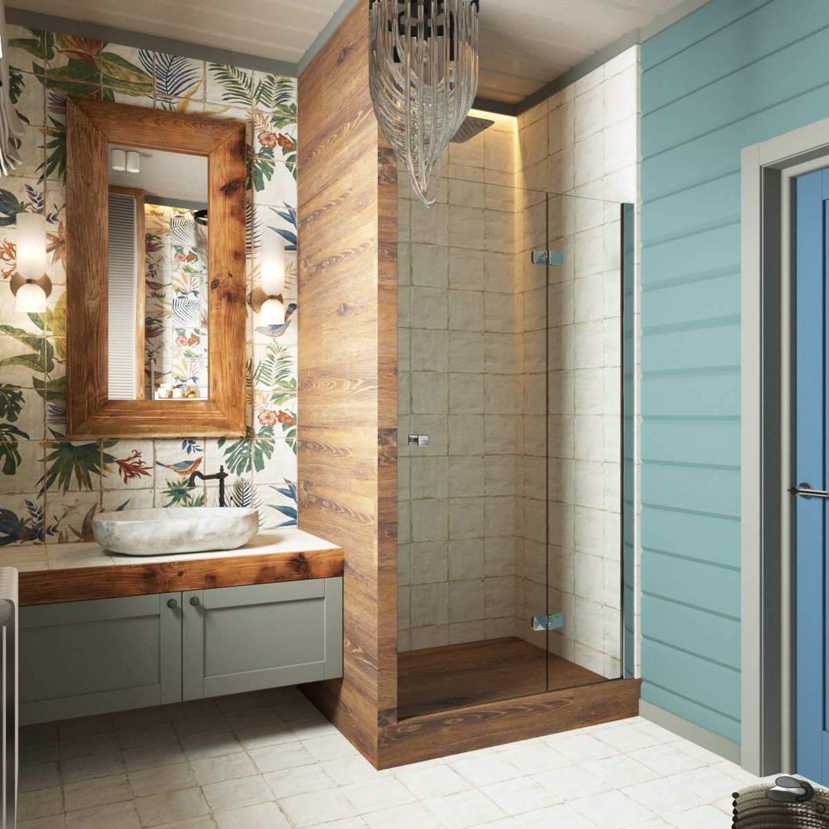 Большой, яркий дом для молодой семьи