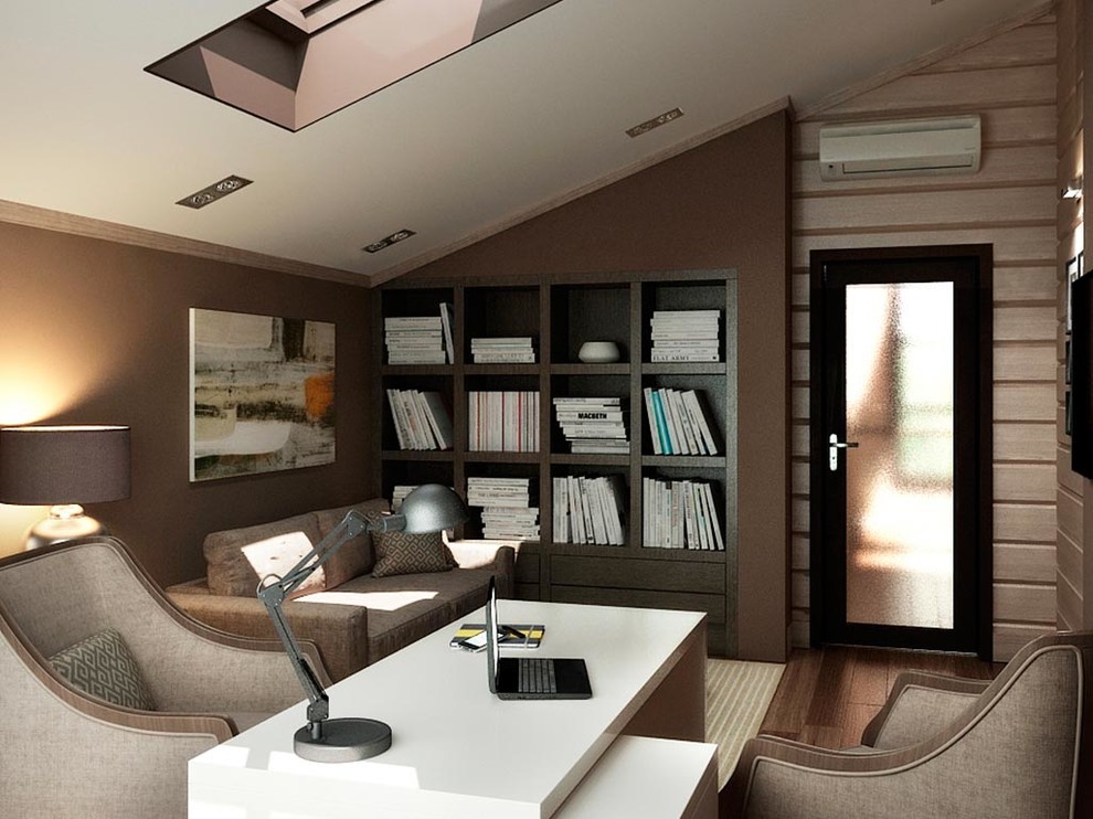 Дом в оттенках кофе и корицы