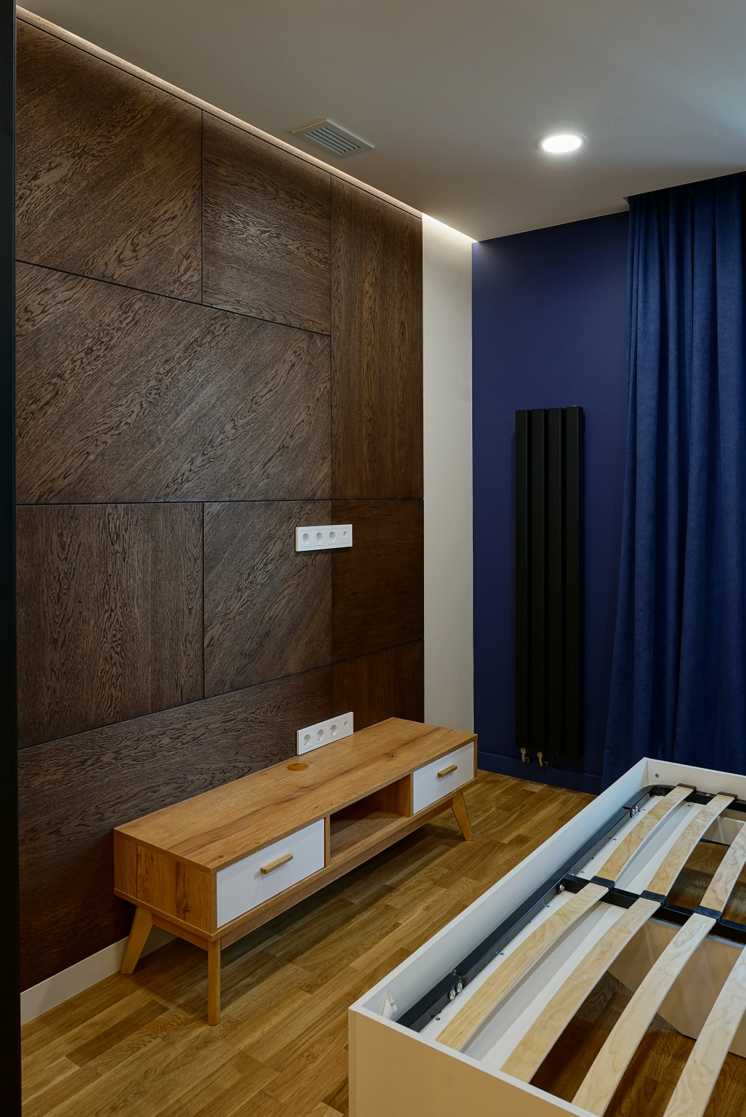 Стеновые панели МДФ в шпоне дуба