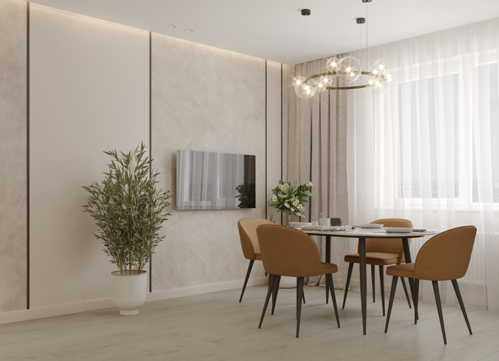 Светлая квартира в ЖК Галактика