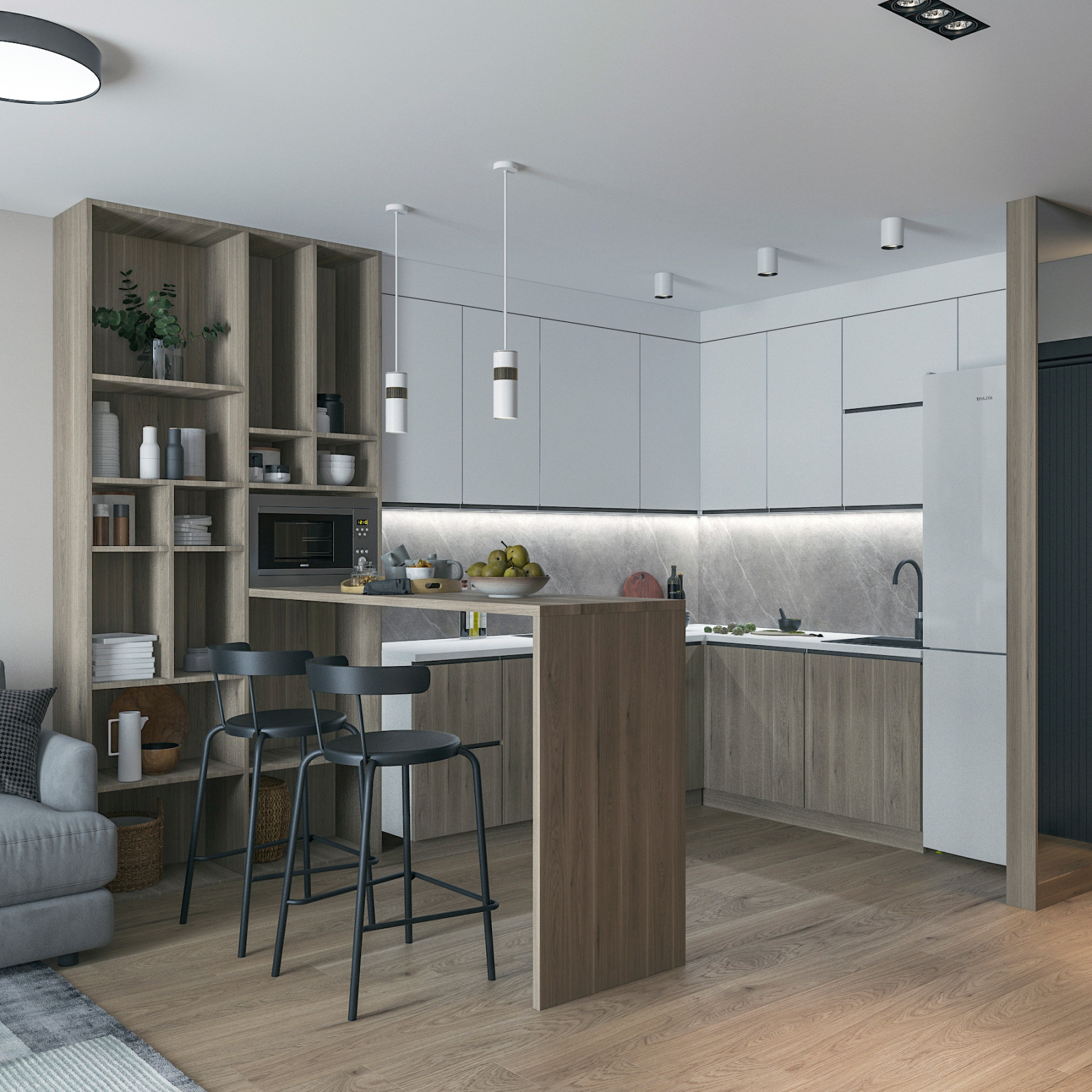 Студия холостяка