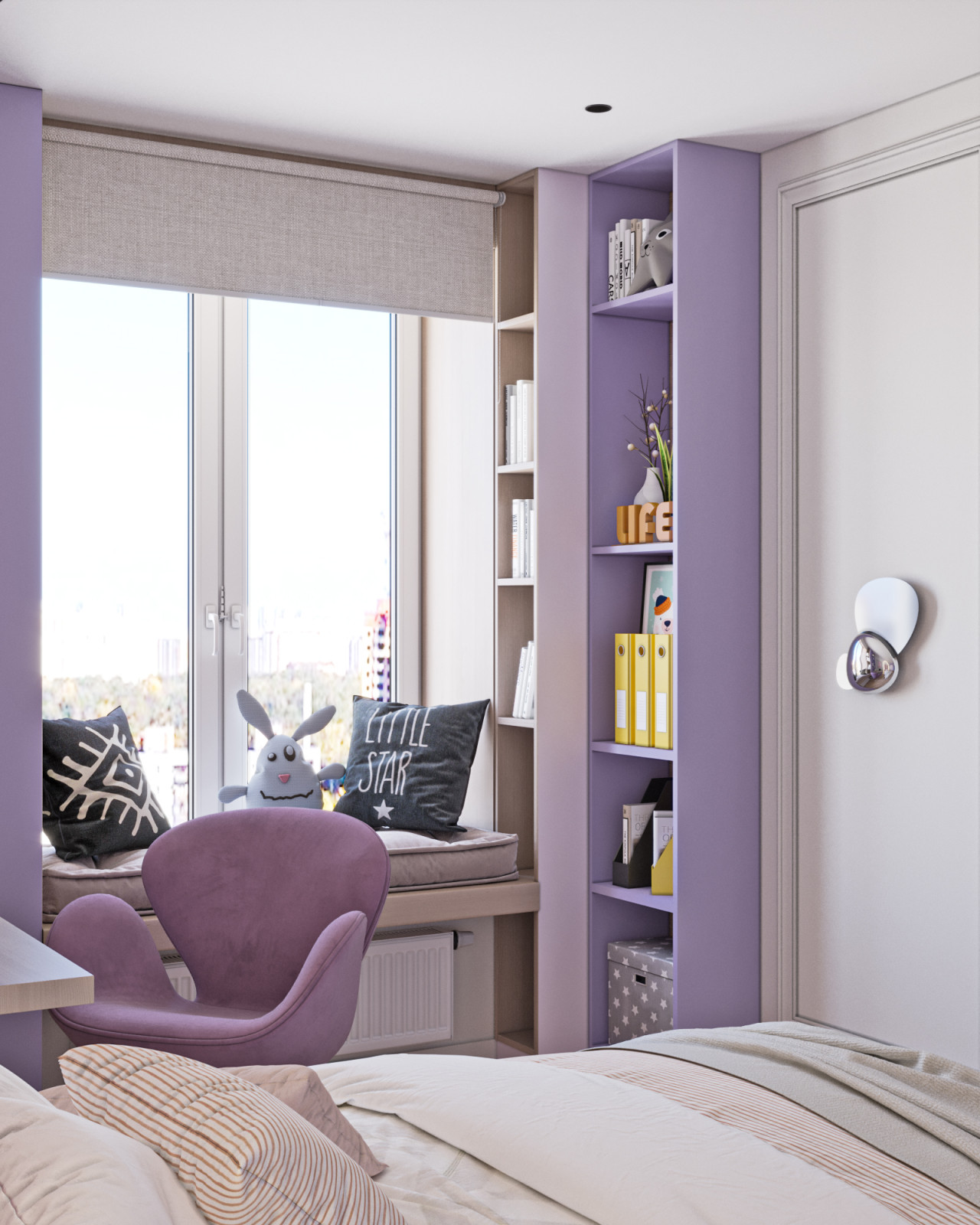 Теплый проект квартиры на севере