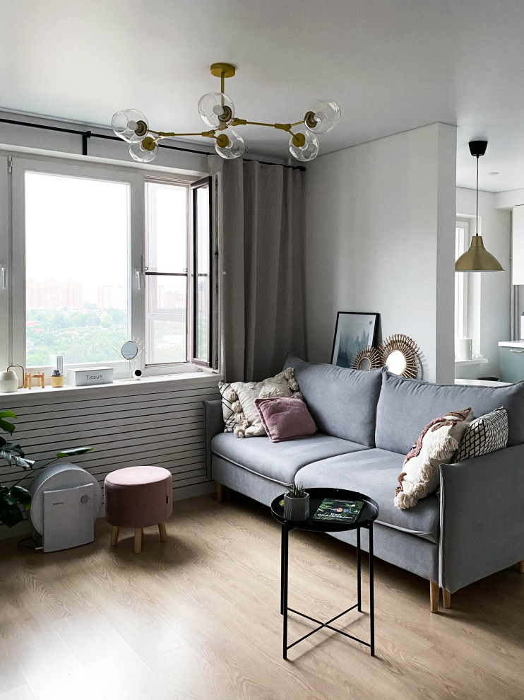 Скандинавский стиль в трёхкомнатной квартире