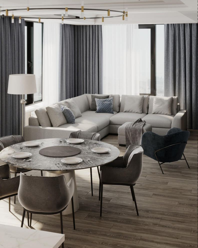 129,3 м2 ЖК "Серебряный парк"