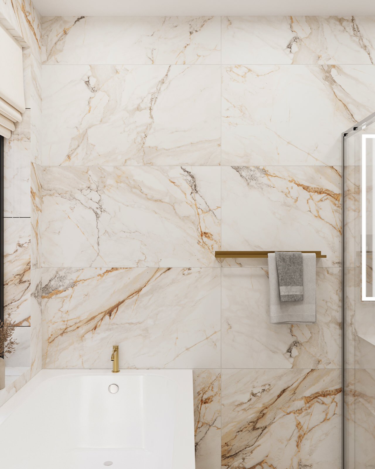 Проект квартиры в 99,2 м2 в неоклассике для молодой пары