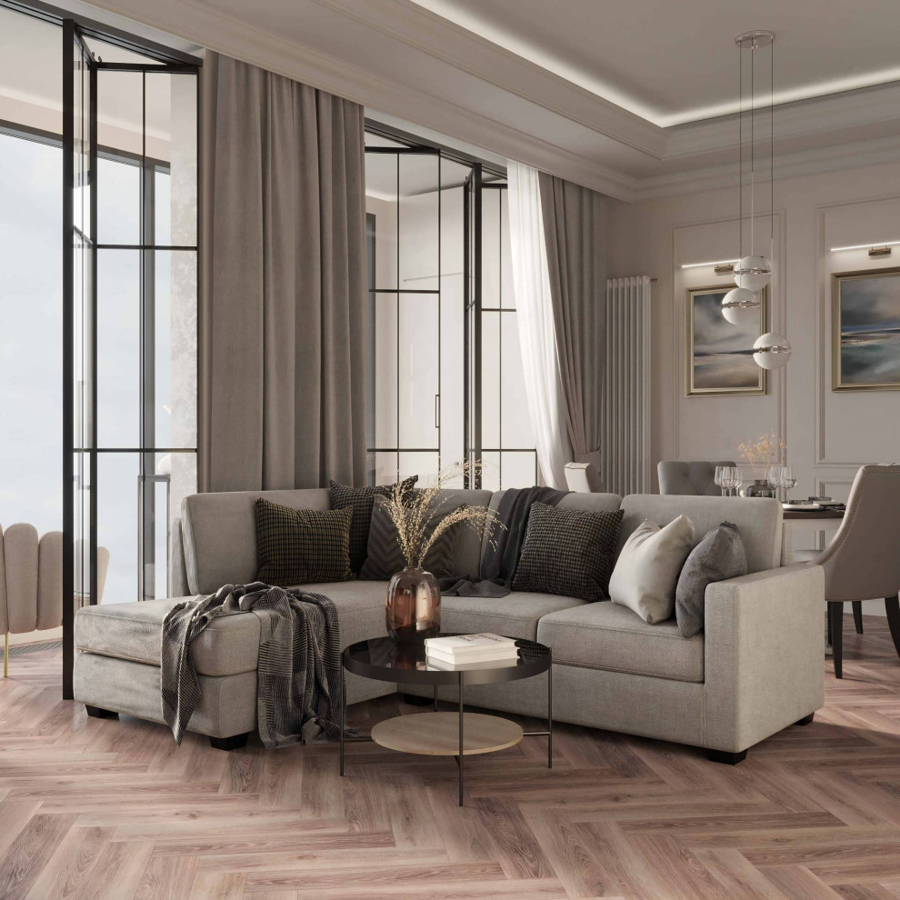 Дизайн и ремонт квартиры в ЖК «Оранж Парк» — Лёгкость бытия