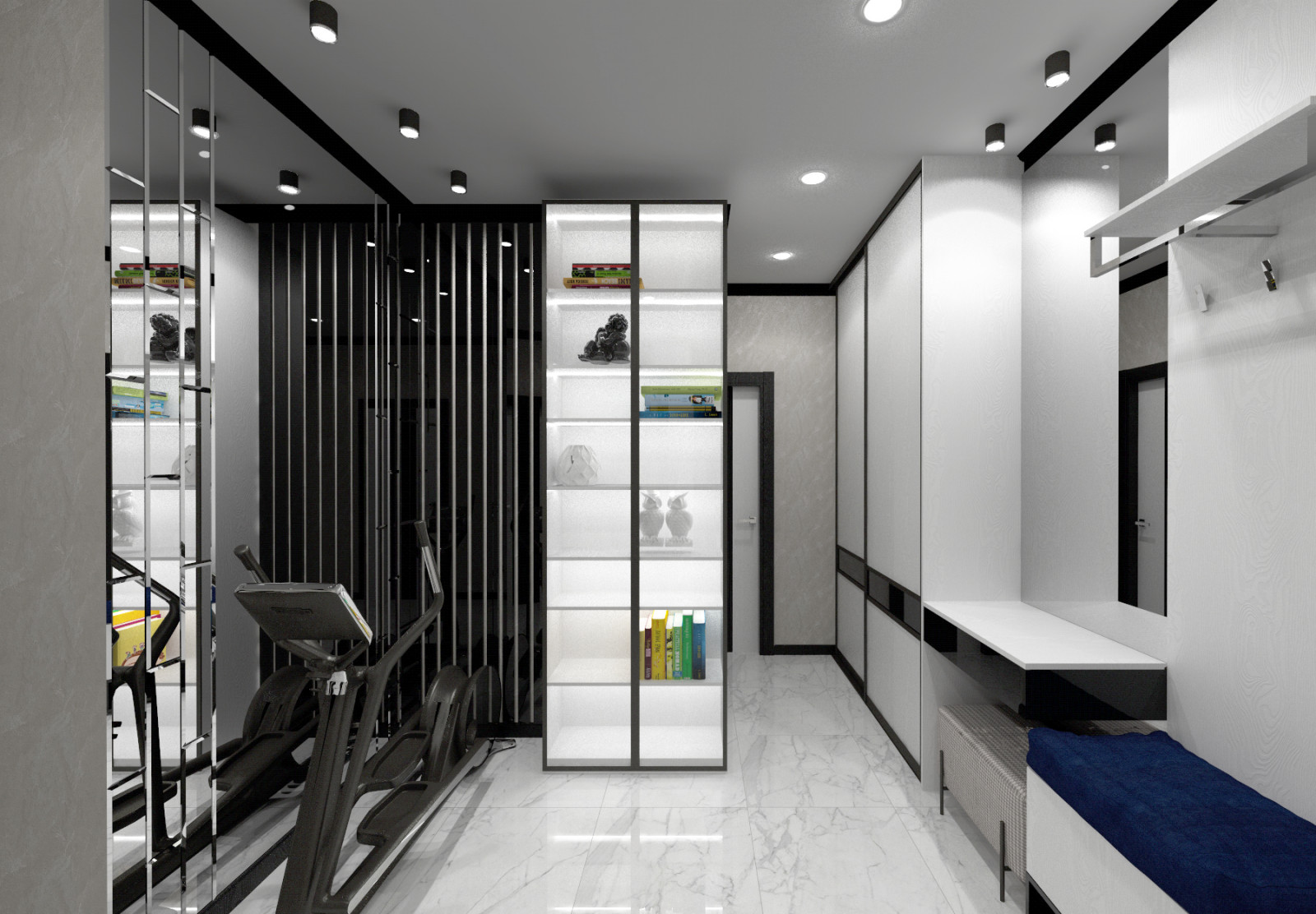 Концепция квартиры для двух дам