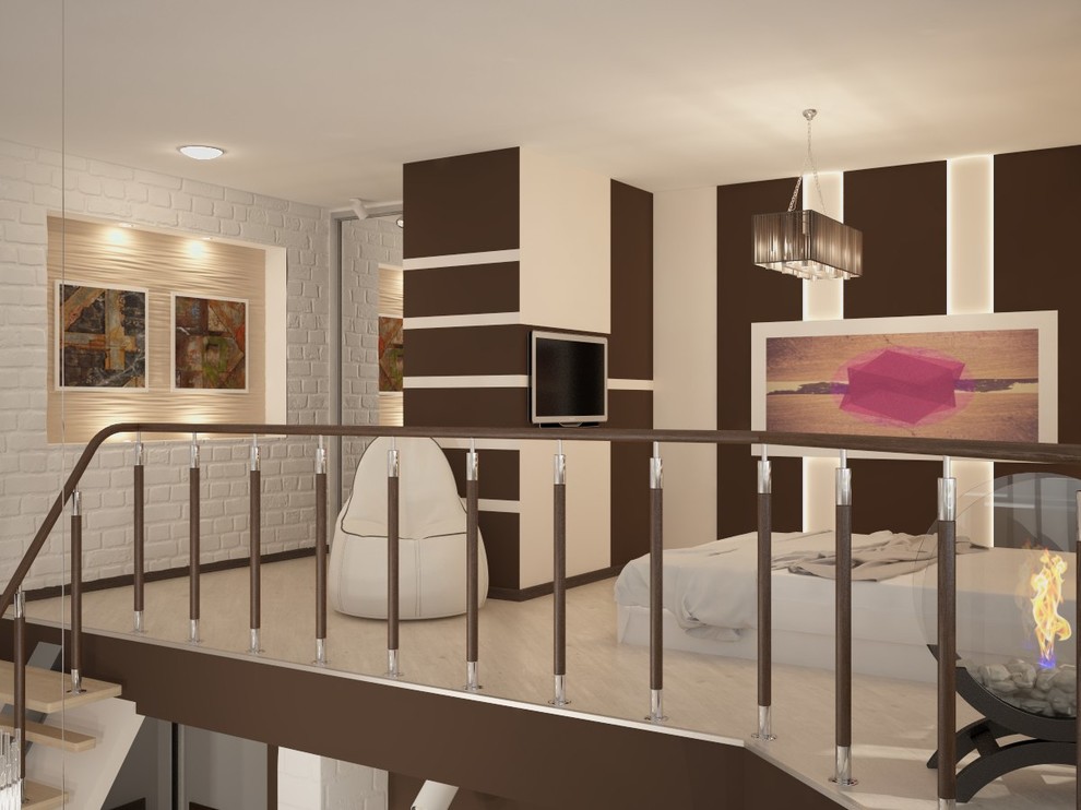 Квартира - студия двухуровневая