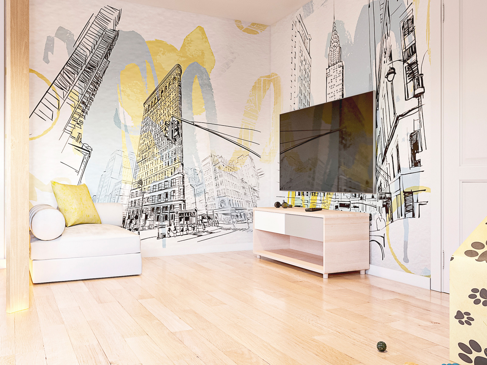 Детская в загородном доме