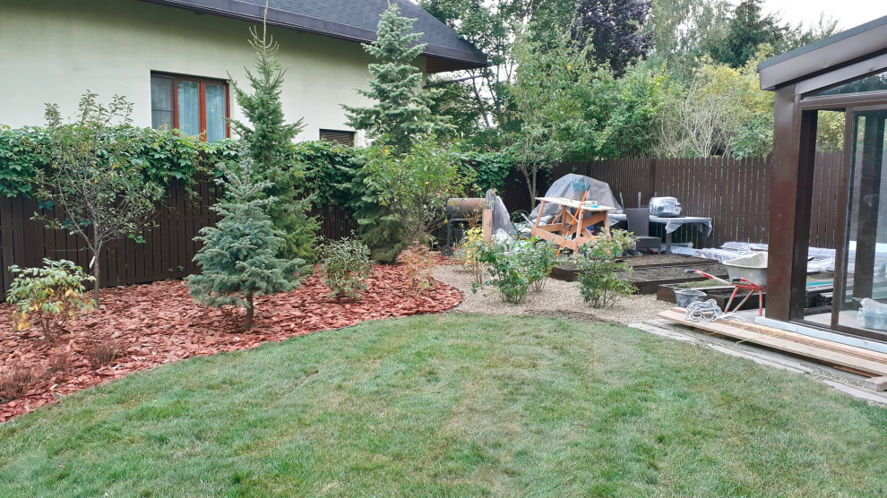 Сад при таунхаусе