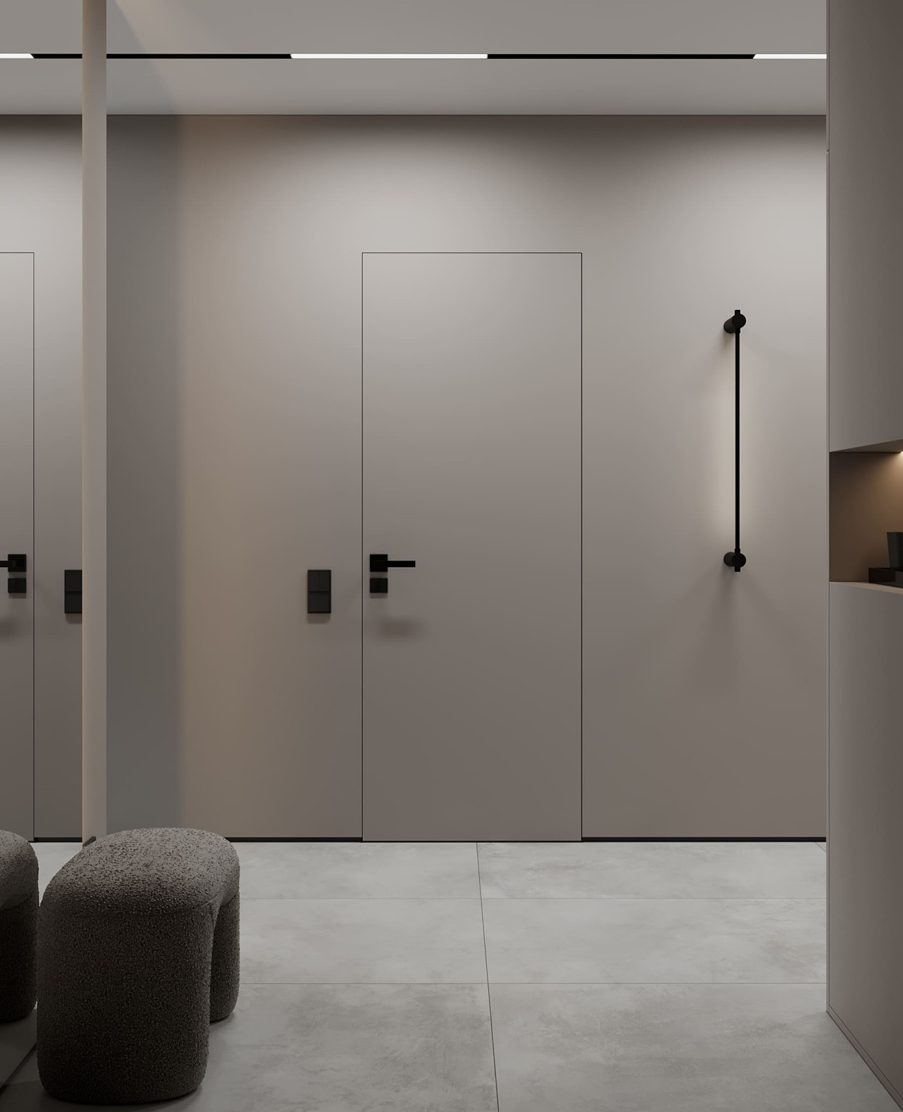 Дизайн-проект пентхауса для молодой пары