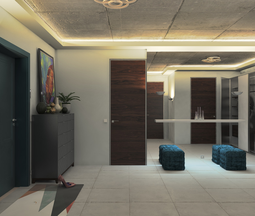 Трёхкомнатная квартира с элементами LOFT